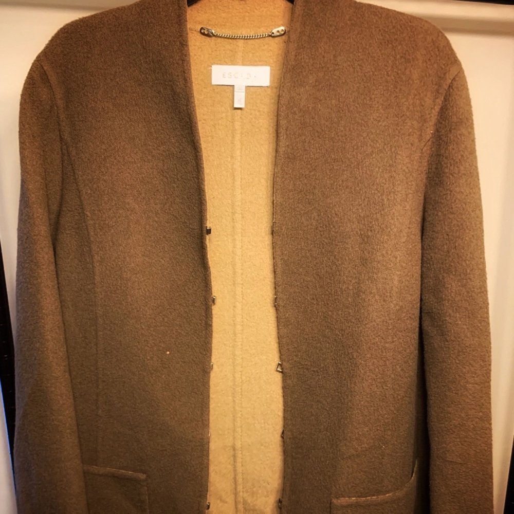 Long coat camel